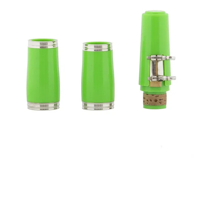 Wholesale Colorful Bb Tone Abs Resin Green 17keys