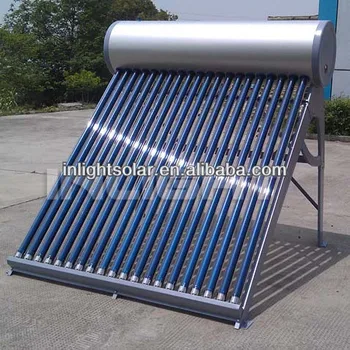 thermo solar unpressurized integrated vacuum tube water larger heater