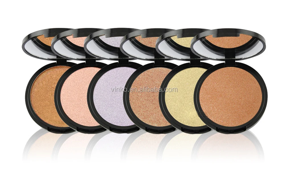 New 6 Color Single Highlighter Powder Make Your Own Name Brands Face Powder