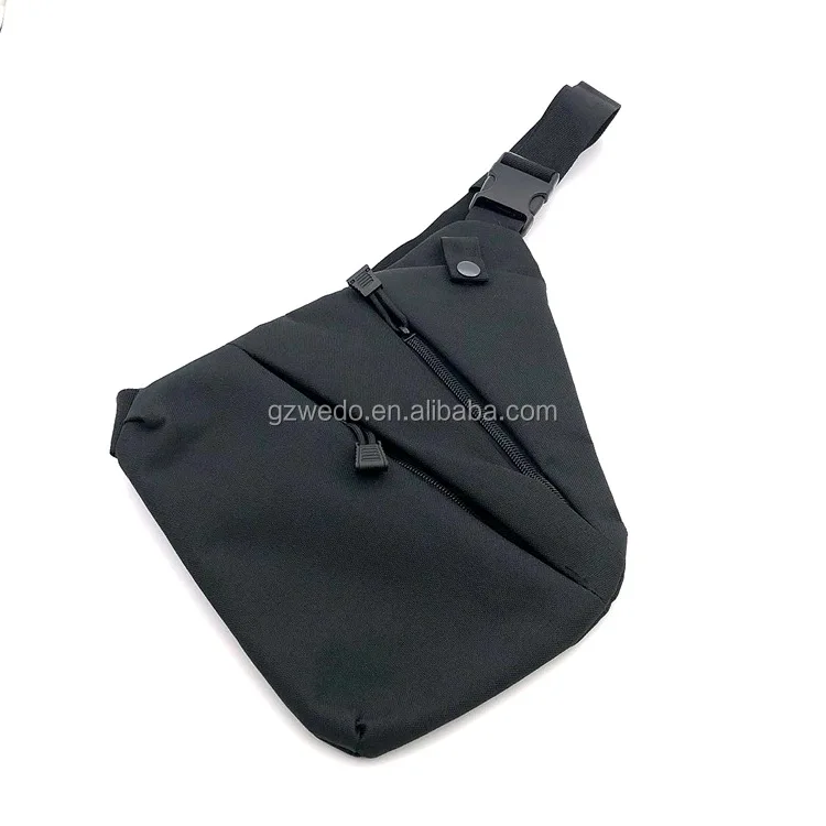 Concealed Tactical Storage Gun Bag Holster Anti-theft Chest Shoulder Bag SR# 