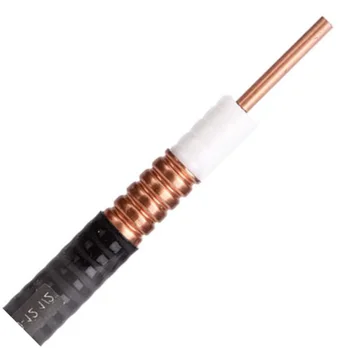 Feeder Cable 50 Ohms 1 2 Flexible Annular Corrugated Rf Coaxial