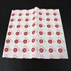 Custom logo oil proof food paper for burger wrapper