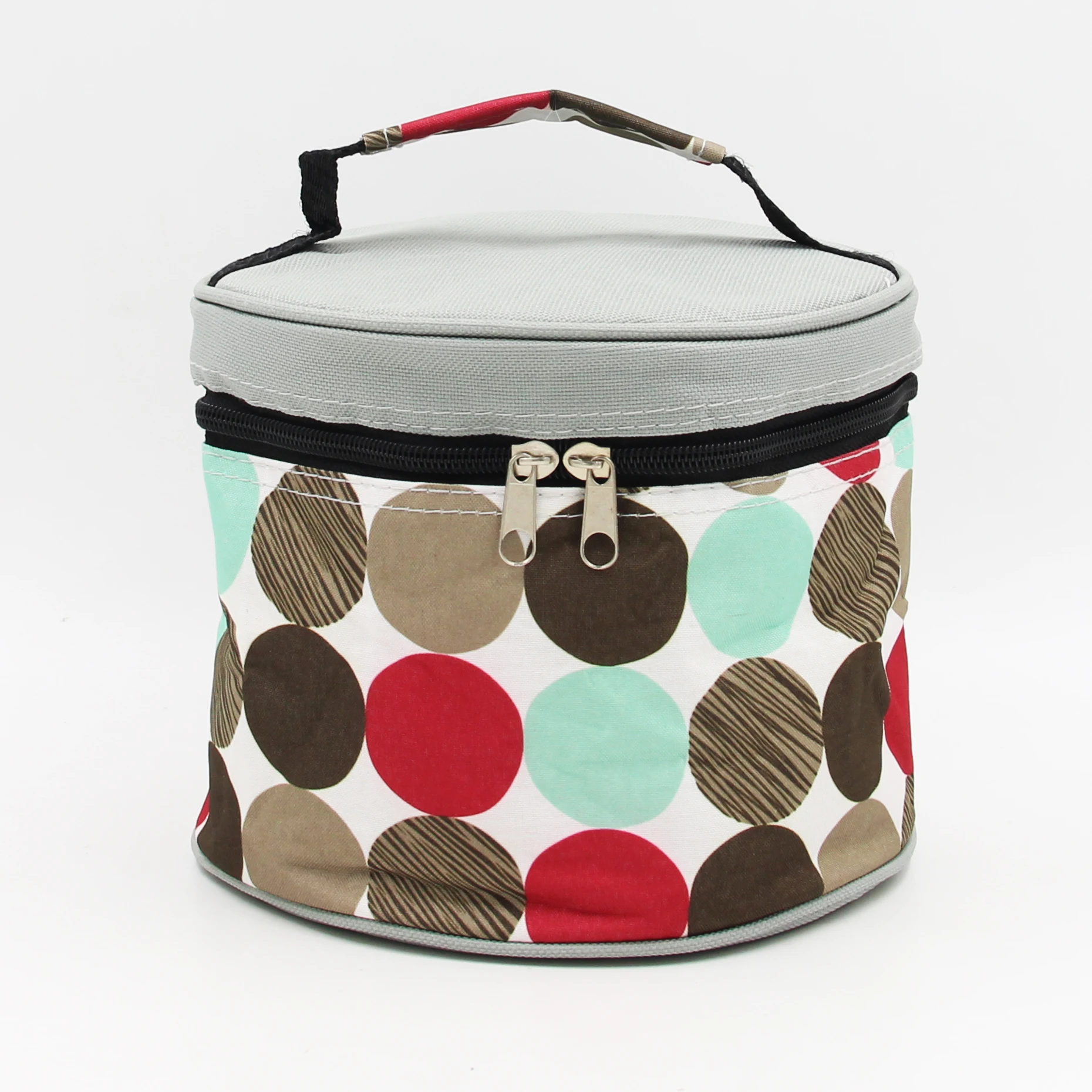 round lunch bag