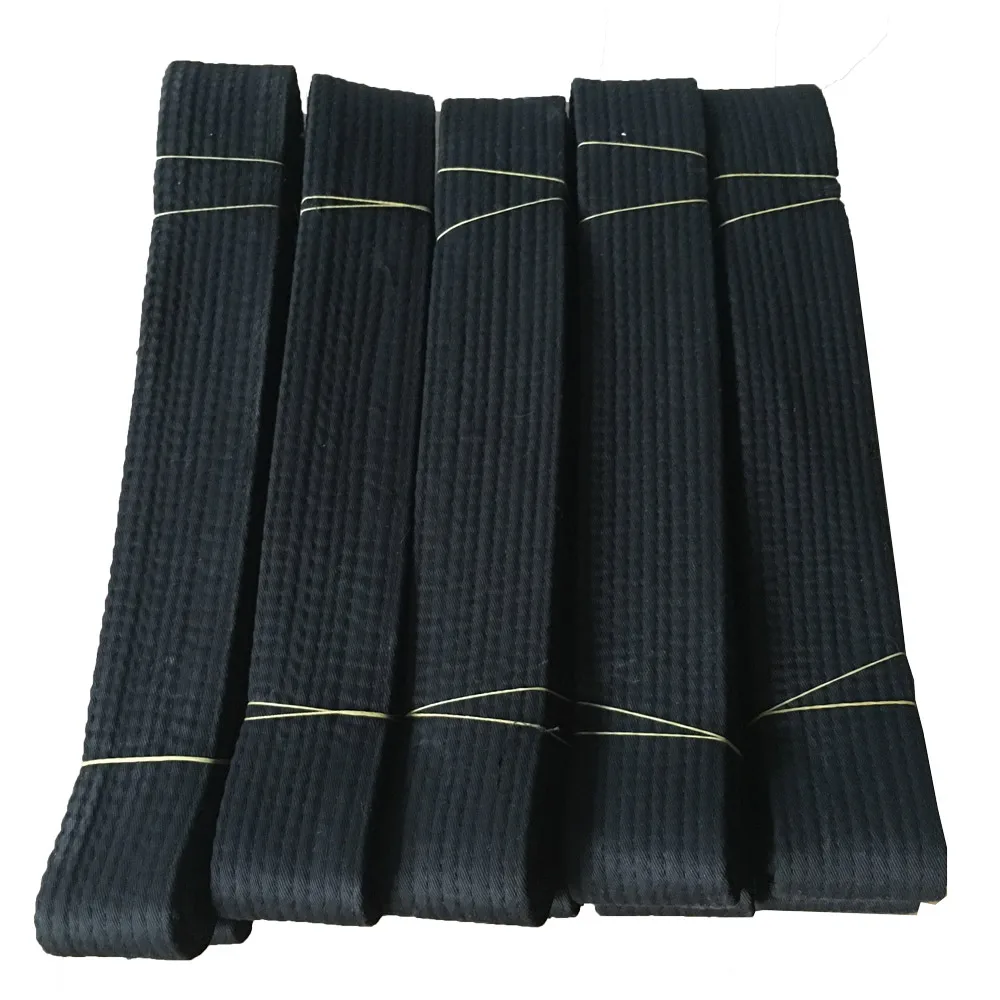 

5cm width cotton Custom Martial Arts Karate taekwondo master black belt