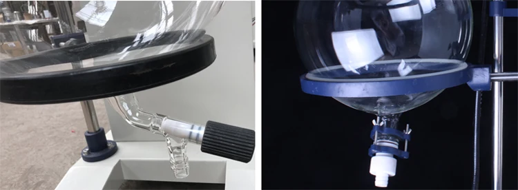 20l Rotovap Price of Rotary Evaporator Extraction Distillation Device Glass Reactor  