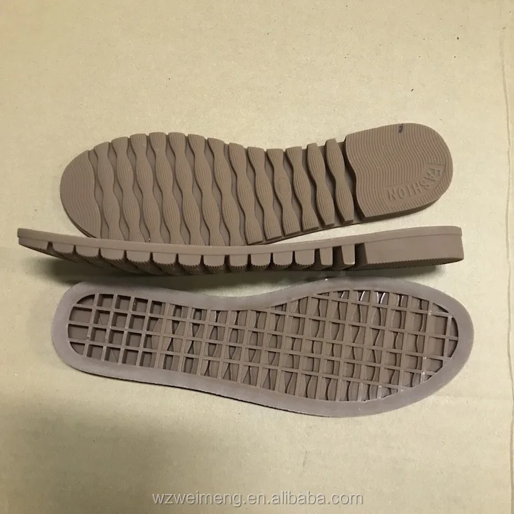 Rubber Material Shoe Sole For Lady Sandals Factory In China - Buy ...