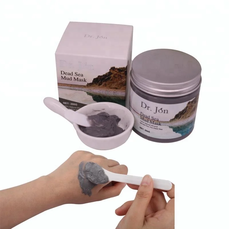 

Private Label Blackhead Remover Deep Cleaning Natural Dead Sea Mud Mask Israel, Black dead sea mud mask