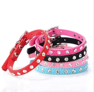 Image of Fashion Dog Collar Bling Crystal Pet Dog Collar