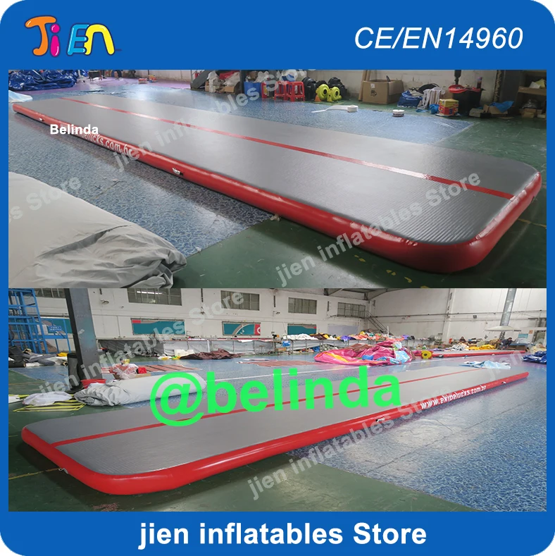 

Tianhong Inflatable jumping air tumble track inflatable sport equipment inflatable gym airtrack