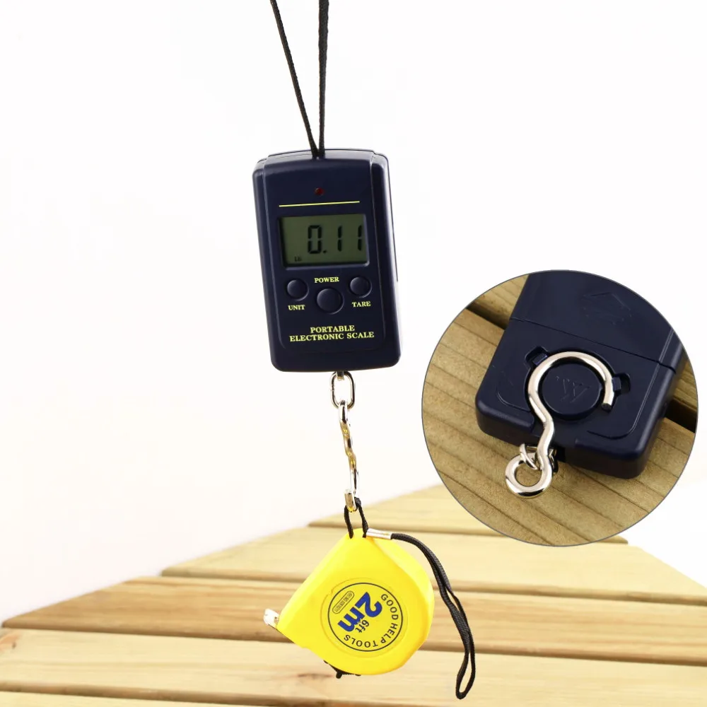 

Digital Hanging Luggage Fishing Weight Scale Portable kitchen Scales cooking tools electronic Household Hook Scales