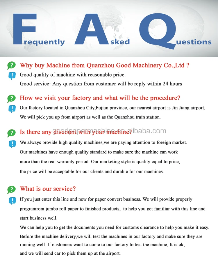 facial paper machine