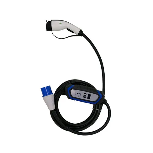 
16a evse level 2 portable ev charger j1772 ev plug to schuko socket 