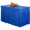 fancy beautiful wedding banquet party table cloth table cover table skirt