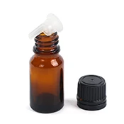 amber essential oil bottle
