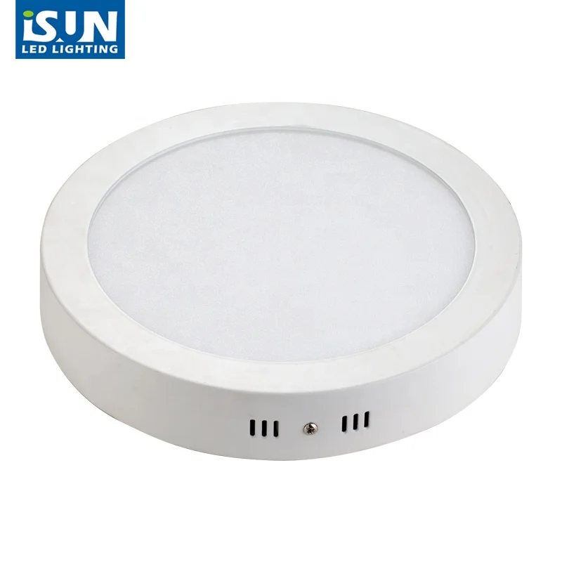 
Surface mounted supermarket ceiling 18 watt round led panel light 