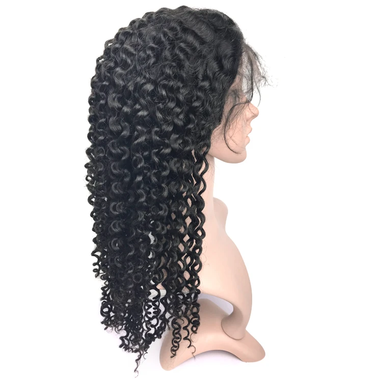 

GS fast shipping wholesale ali express peruvian natural human hair full lace wigs for black women, Natural color