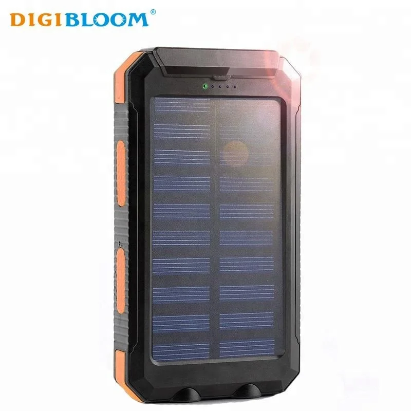 

Dual USB Outdoor Best Waterproof Solar Panel Power Bank for Mobile Phone with Circuit Board