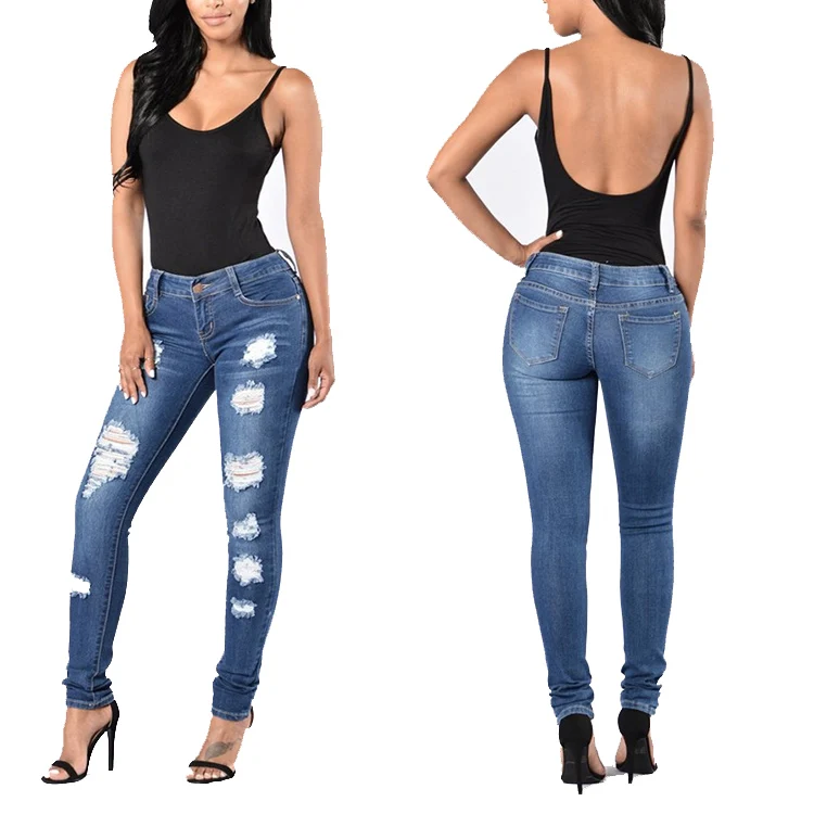 Best Popular Comfortable Low Waist Jeans Women Wholesale Buy Low