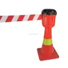 Simple Gate Design Adjustable Tape Queue Line Stand Skipper Retractable Barrier