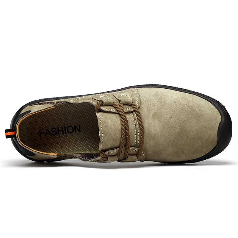 
Suede Leather Hiking Shoes Outdoor Shoe Camping Walking Sneaker 