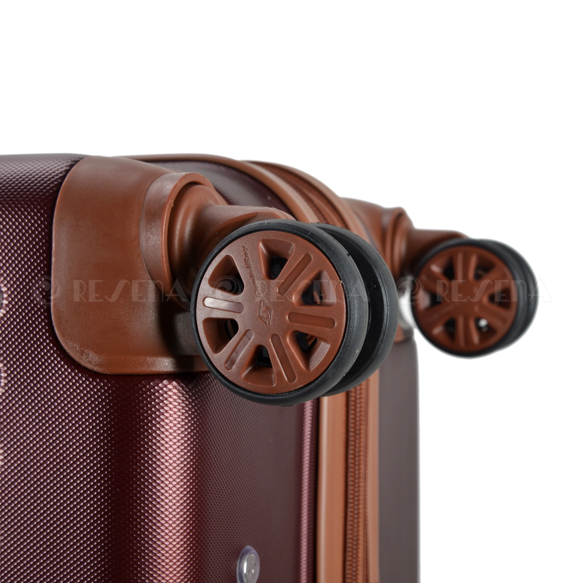 100 Pc Hardside Carry On Trolley Front Open Luggage Easy Access Laptop