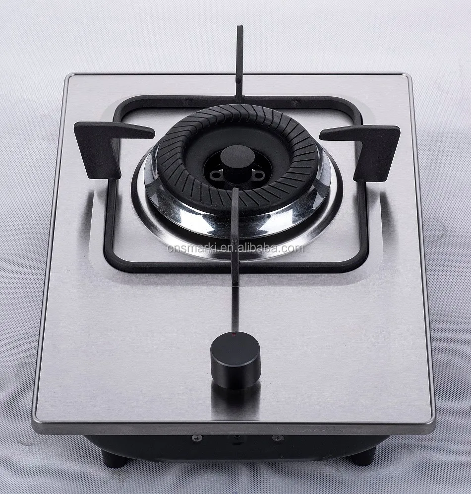 Built In Design Single Burner Gas Stove Stainless Steel Small Gas