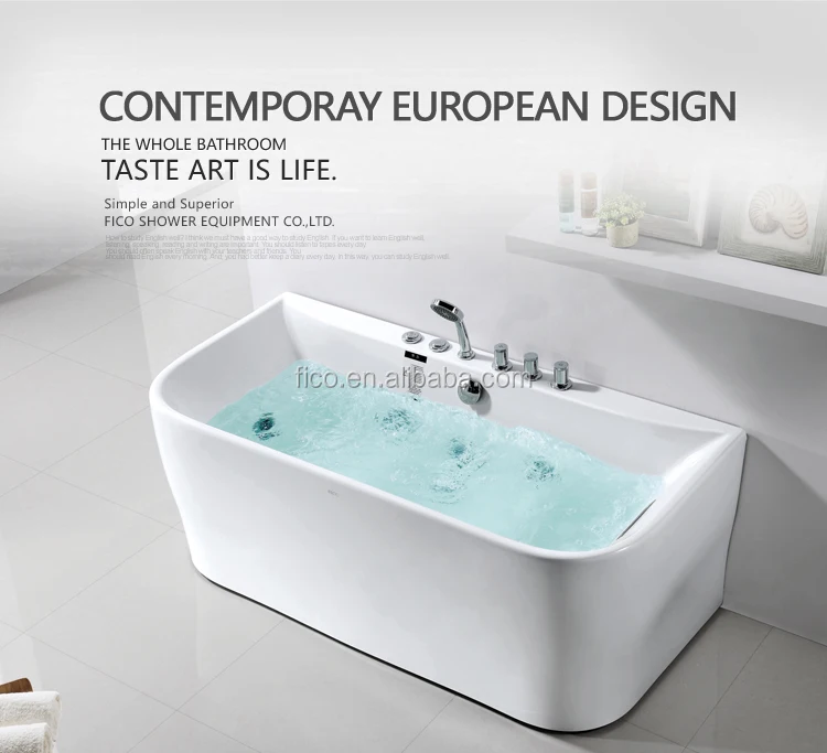 Single Tubs Standalone Bath & Whirlpools Hydromassage Acrylic Jet