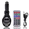 2018 hot foldable car MP3 Player Wireless FM Transmitter Modulator Car Kit & USB SD MMC LCD Remote