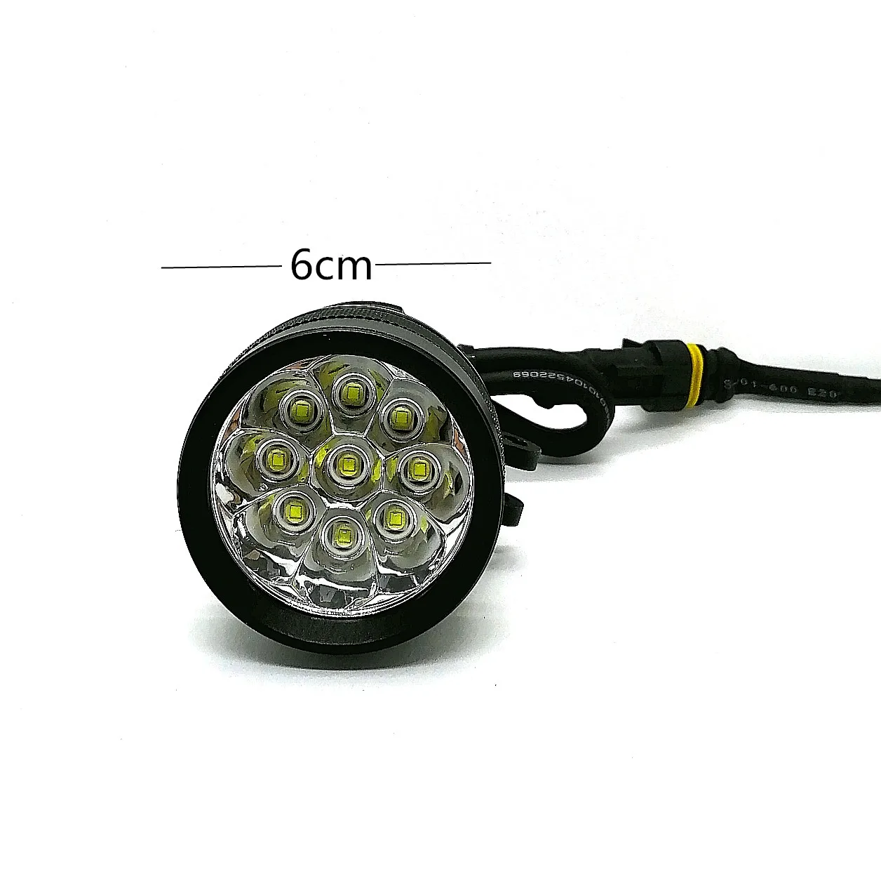 2018 de alta potencia llevó la luz de la motocicleta 12v-24V 40W llevó la luz L4X L6X L9X linterna de superpotencia