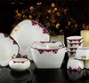 china import item for home floral decorative modern dinnerware