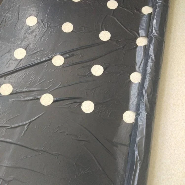 
pe agricultural black mulch film with holes 