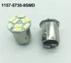 Hot sell car 12V 1157-5730-9SMD flash strobe blink light turn signal light with flash/strobe function.