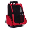 Portable Cat Dog Travel Carrier Airline Approved Pet Trolley Case Nylon Backpack Luggage Box with Rollers