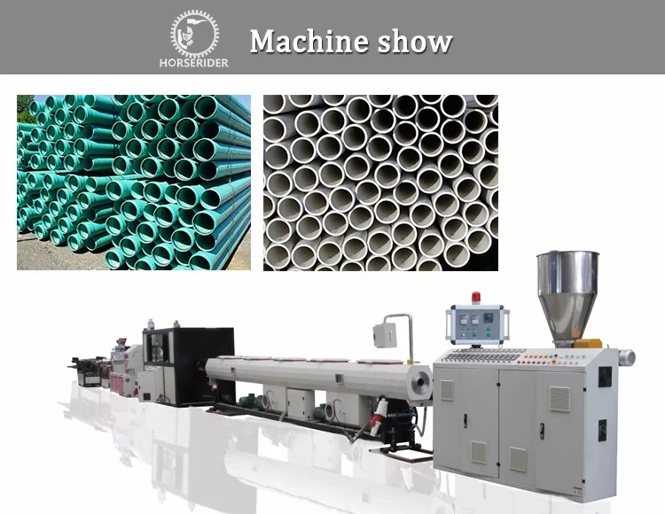 Electric Pvc Conduite Maker/pipe Extruding Machinery/pvc Pipe Machine