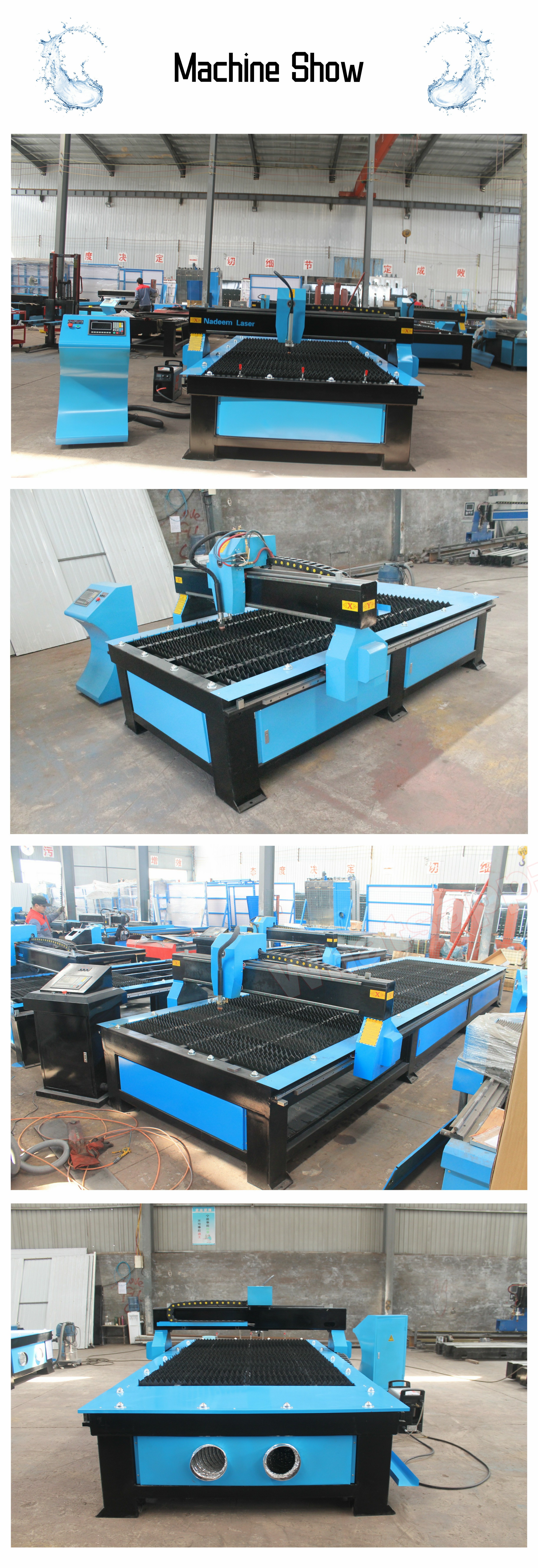 High technology Multipurpose plasma cutting for tubes water cooled plasma cutting machine