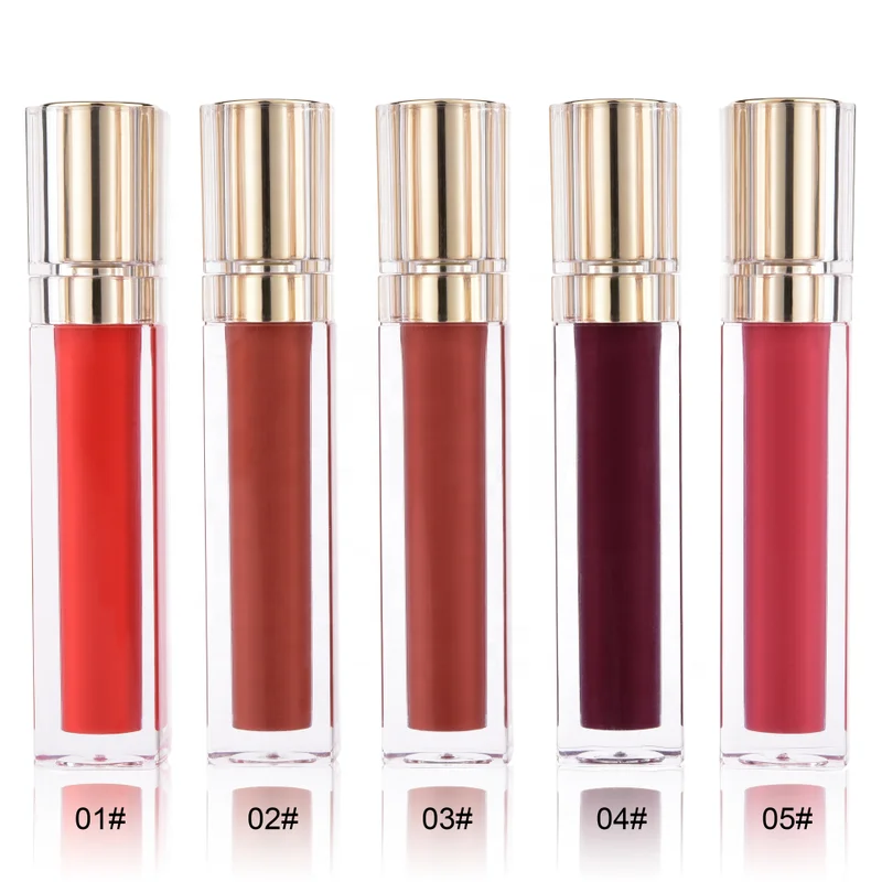 
Custom your logo organic vegan lipgloss private label lip gloss matte lipgloss 