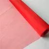 Cut edge nylon organza fabric roll