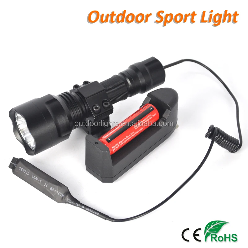 3 Pack Zoomable Long Range Red Hunting Light Flashlight...