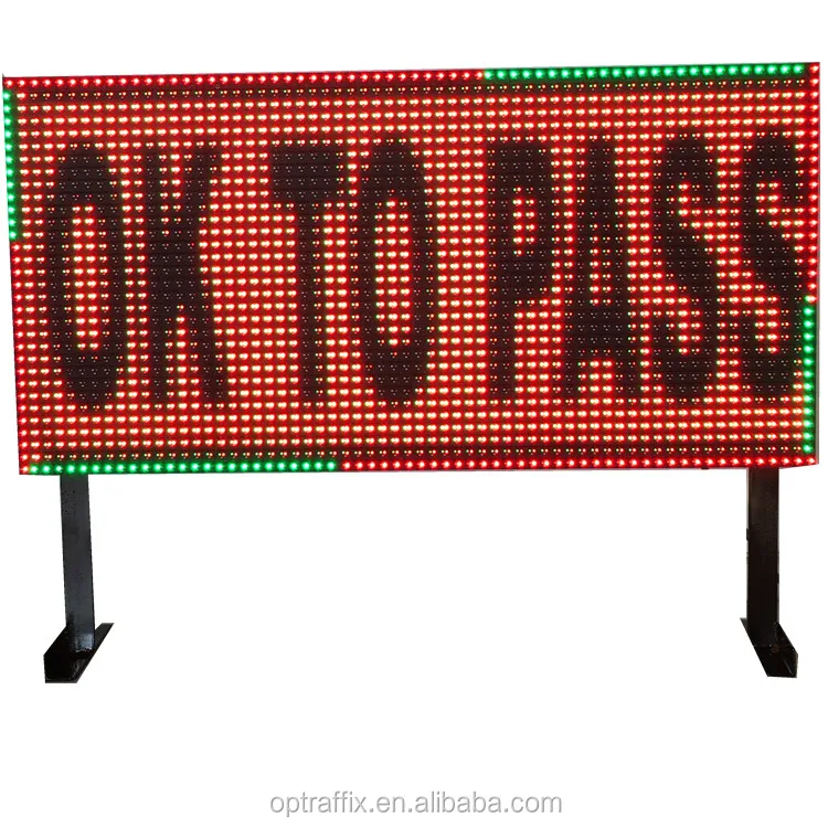 programmable led message board