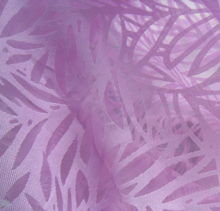 
Soft fashion print wedding dress organza fabric 
