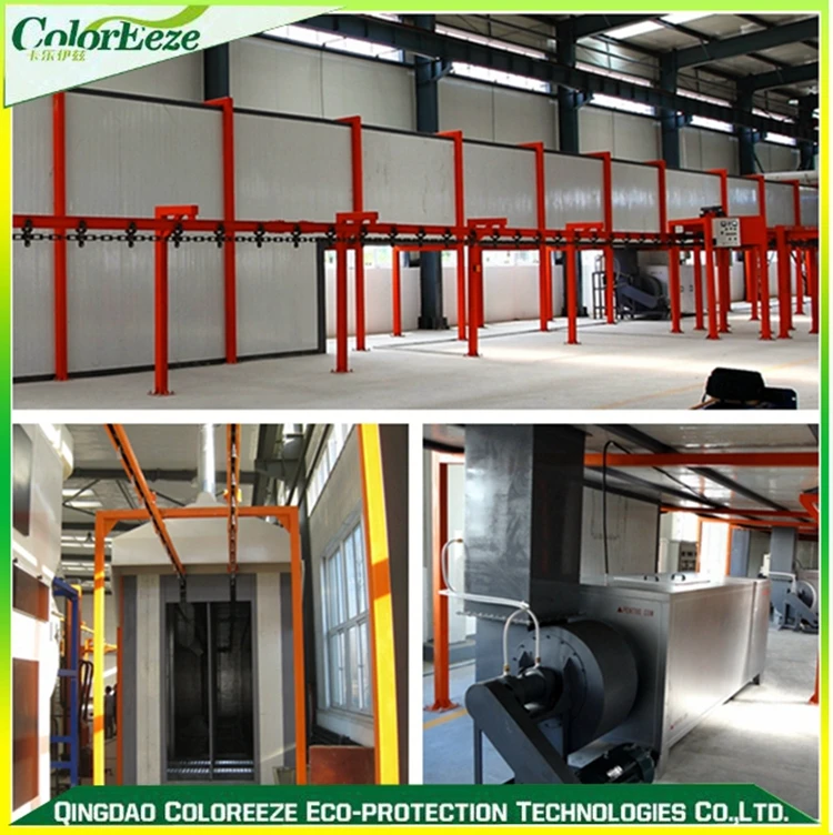 Powder Coating Equipment Machine Powder Coating Spray Booth System
