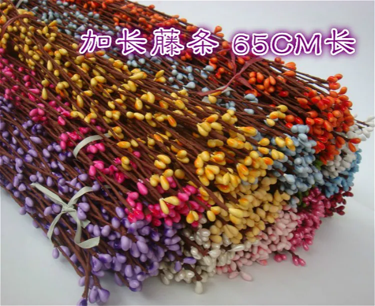 

18 Colors  PIP berry stem for DIY wreath ,floral fillers,crafts decoration