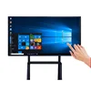 UHD 65" inch LCD LED advertising monitor touchscreen kiosk signage display touch screen interactive terminal Android Windows OS