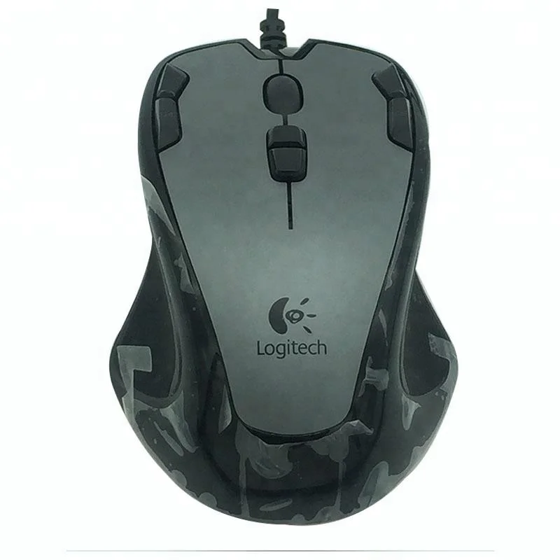 

Genuine Logitech Gaming Mouse G300 Nine Programmable Controls 2500 DPI 9 Buttons without original package, Blue, white