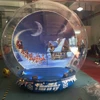 2018 new style Fashion Christmas Inflatable christmas snow ball ,inflatable outdoor christmas snow globe