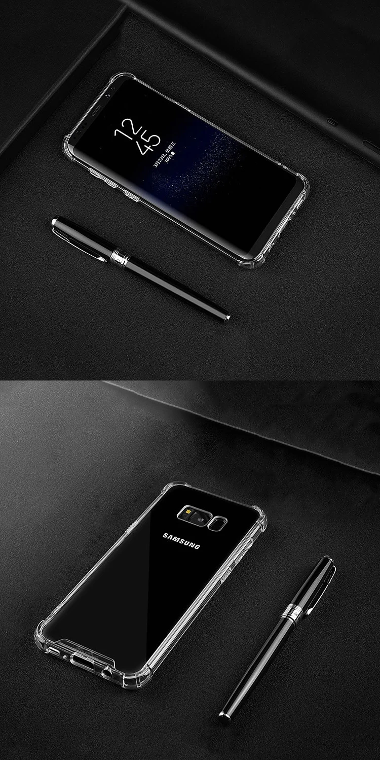 Atouchbo Four Corner Airbag Mobile Shell Back Cover For Samsung Galaxy