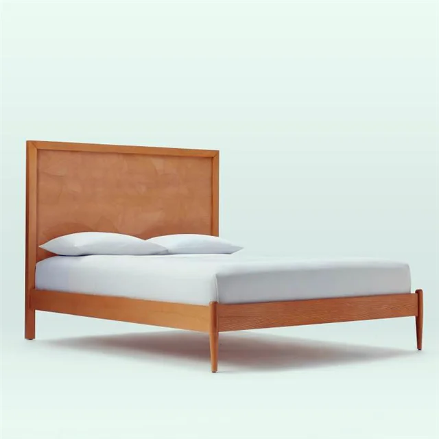 Retro Rustic Wood Bed Double Deck Bed Wood Double Bed Designs In Wood
