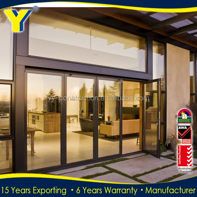 דלתות אלומיניום הפסקת תרמית וupvc ומשמש בניית yy דלת זכוכית מסחרית אוסטרלי תקן as2047