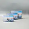High Polished Acrylic Plexiglass Magnetic Picture Photo Frame