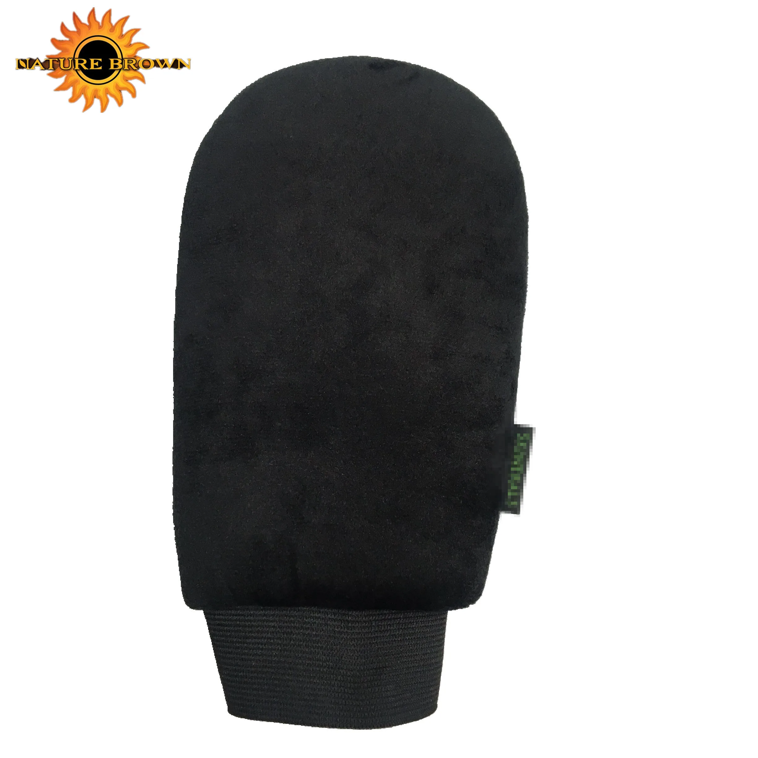 
Wholesale comfortable double side velour tanning mitt 
